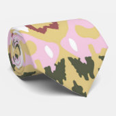 Groomsmen Gifts Zachte Regenval Textuur Stropdas (Opgerold)