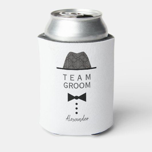 Groomsmen Koelbox Blikjeskoeler (Blikje Achterkant)