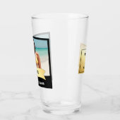 Groomsmen Pint Glass-serie: The Beach Princess Glas (Links)