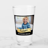 Groomsmen Pint Glass-serie: The Toddyler Glas (Voorkant)