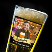 Groomsmen Pint Glass Series: De Bierbaas Glas