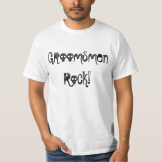 Groomsmen Rock T-shirt