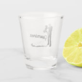 Groomsmen Shot Glass Shot Glas (Achterkant)