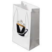 Groomsmen - Speciaal op naam Tuxedo Small Gift Bag Klein Cadeauzakje (Achterkant Gekanteld)