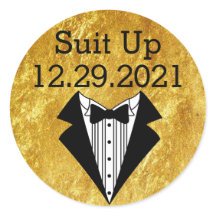 Groomsmen Uitnodiging Gouden Zeehonden