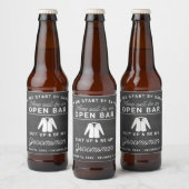 Groomsmen Voorstel bier Etiket (Flessen)
