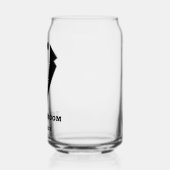 Groomsmen voorstel glas, team bruidegom gepersonal blikvorm glas (Links)