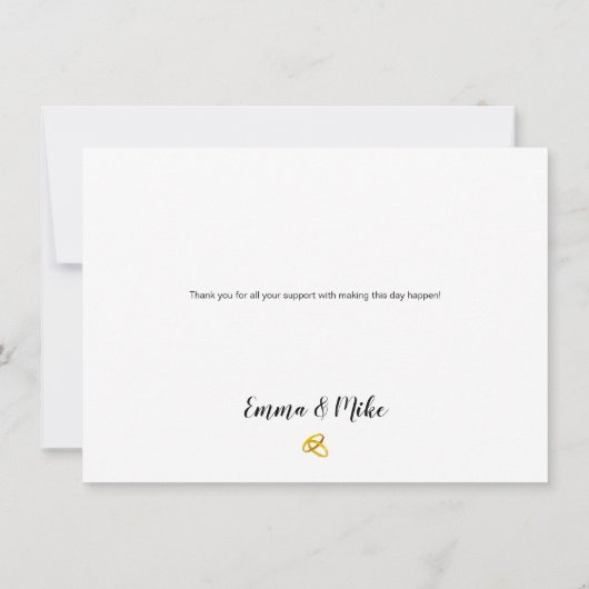 Groomsmen Weddendag Tijdschema van evenementen Pro (Achterkant)