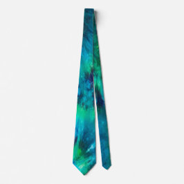 Groomsmen Wedding Stropdas met Tie Dye Pattern