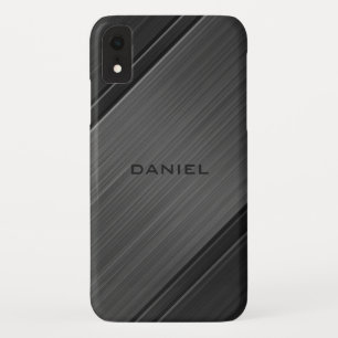 Groomsmetaal Grijs Textuur Ontwerp Persoonlijke Na Case-Mate iPhone Case
