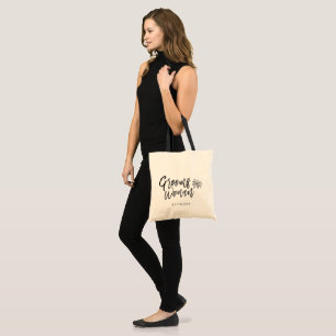 GroomsWoman   Schrikvaste bruiloft Tote Bag