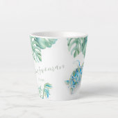 Groomvrouw Gift Waterverf Zee Mok (Voorkant)