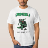 Groomzilla t-shirt (Voorkant)