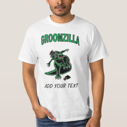 Groomzilla t-shirt (Voorkant)