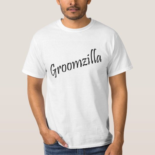 Groomzilla T-shirt (Voorkant)