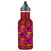 Grooovy Magenta Bloemendesign Waterfles (Links)