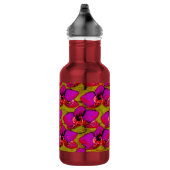 Grooovy Magenta Bloemendesign Waterfles (Rechts)