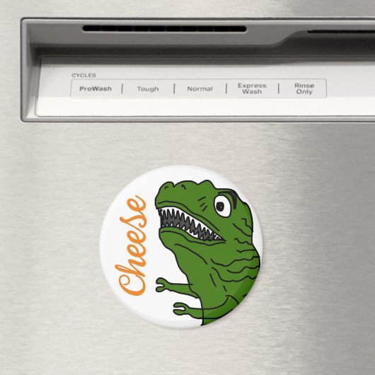 Groot, 3-inch cirkelmagneet magneet (Insitu (Vaatwasser))