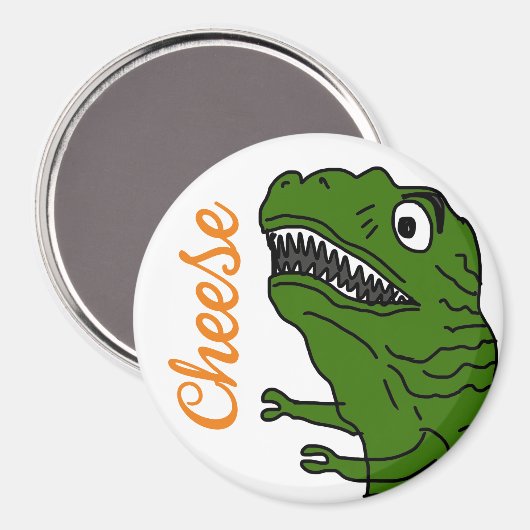 Groot, 3-inch cirkelmagneet magneet (Voorkant / Achterkant)