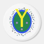 Groot, 3-inch cirkelmagneet magneet (Voorkant)