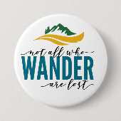 Groot, 3-inch ronde Button in openlucht (Voorkant)