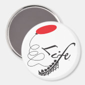 Groot, 3-inch Ronde Magnet (Voorkant / Achterkant)