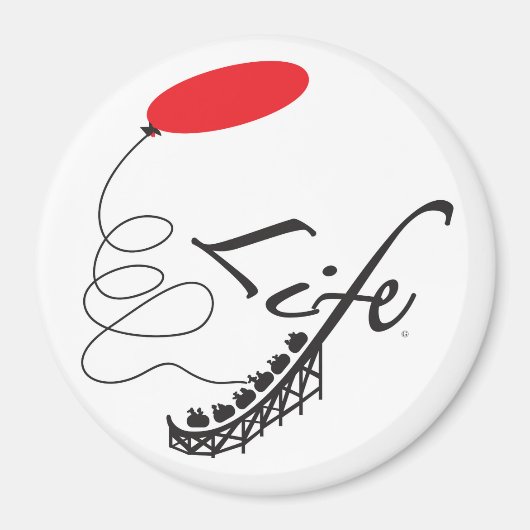 Groot, 3-inch Ronde Magnet (Voorkant)