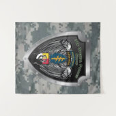 Groot 3e speciale operationele groep wandkleed (Voorkant (horizontaal))