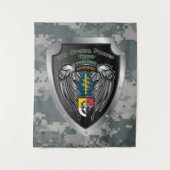 Groot 3e speciale operationele groep wandkleed (Voorkant)