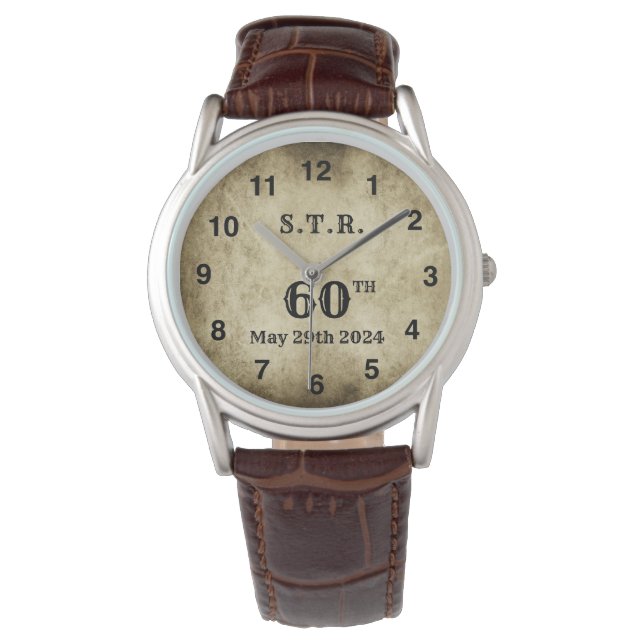  groot 60e horloge -  (Voorkant)