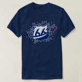 Groot 66 Rood T-shirt (Design voorkant)