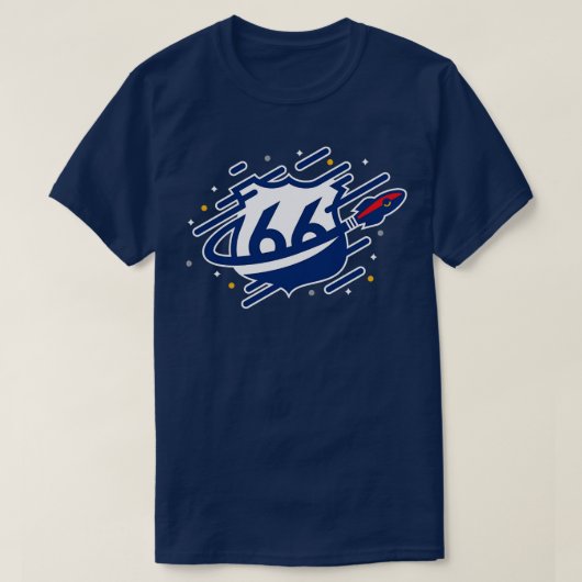 Groot 66 Rood T-shirt (Design voorkant)