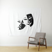 Groot (68 x 80 inch) tapijt wandkleed (In Situ (horizontaal))