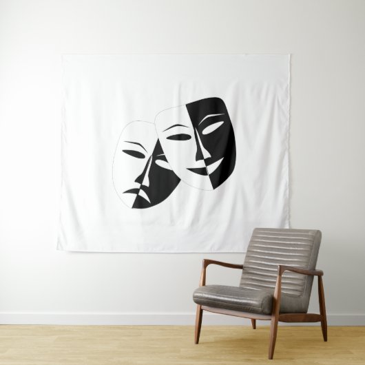 Groot (68 x 80 inch) tapijt wandkleed (In Situ (horizontaal))