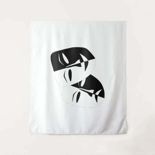 Groot (68 x 80 inch) tapijt wandkleed (Voorkant)