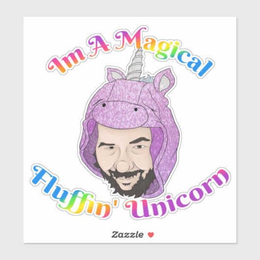 Groot 8 x 8 inch vinylsticker met aangepaste snede sticker (Vel)