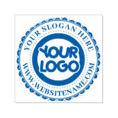 Groot aangepast bedrijfslogo zelfinktende stempel (Design)