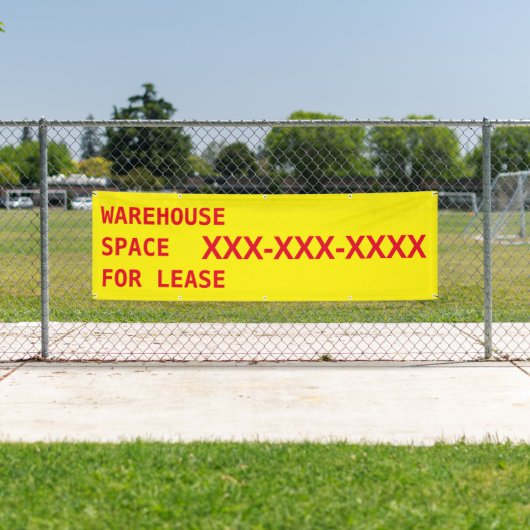 Groot aanpassen voor leasewinkels/detailhandel/Kan Spandoek (Insitu)