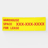 Groot aanpassen voor leasewinkels/detailhandel/Kan Spandoek (Horizontaal)