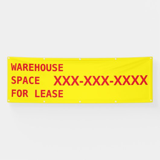 Groot aanpassen voor leasewinkels/detailhandel/Kan Spandoek (Horizontaal)