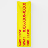 Groot aanpassen voor leasewinkels/detailhandel/Kan Spandoek (Verticaal)