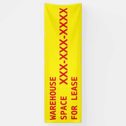 Groot aanpassen voor leasewinkels/detailhandel/Kan Spandoek (Verticaal)