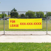 Groot aanpassen voor pacht onroerend goed spandoek (Insitu)