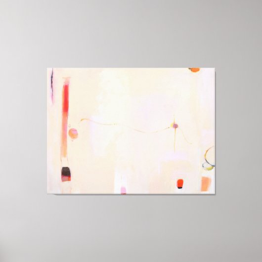 Groot Abstract schilderij van Maura Reed Canvas Afdruk (Voorkant)