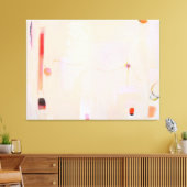 Groot Abstract schilderij van Maura Reed Canvas Afdruk (Insitu (Woonkamer))