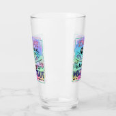 Groot-acte Quote Funny Sarcastic Humor Glas (Links)