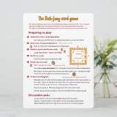 Groot afdrukken - Het kaartspel - Verschillen Kaart (Staand voorkant)