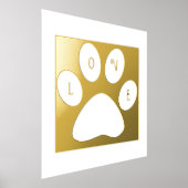 Groot afdrukpatroon houdt van aangepaste tekst Cad Folie Afdrukken (Laagn)