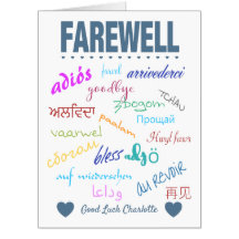 Groot afscheid van vertrek