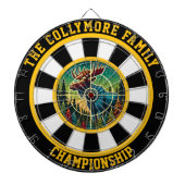 Groot Antler Moose Doel Ontwerp" Dartbord (Voorkant)